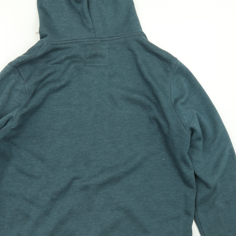 Papaya Womens Green   Full Zip Hoodie Size 18