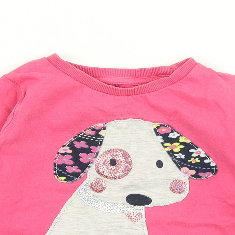 Bluezoo Girls Pink   Pullover Sweatshirt Size 2-3 Years