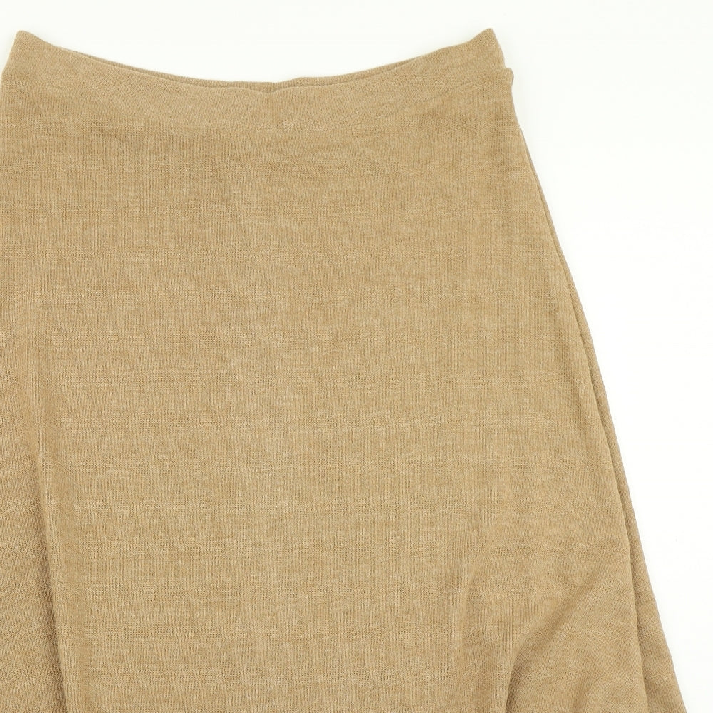M&S Collection Womens Brown   Flare Skirt Size 16