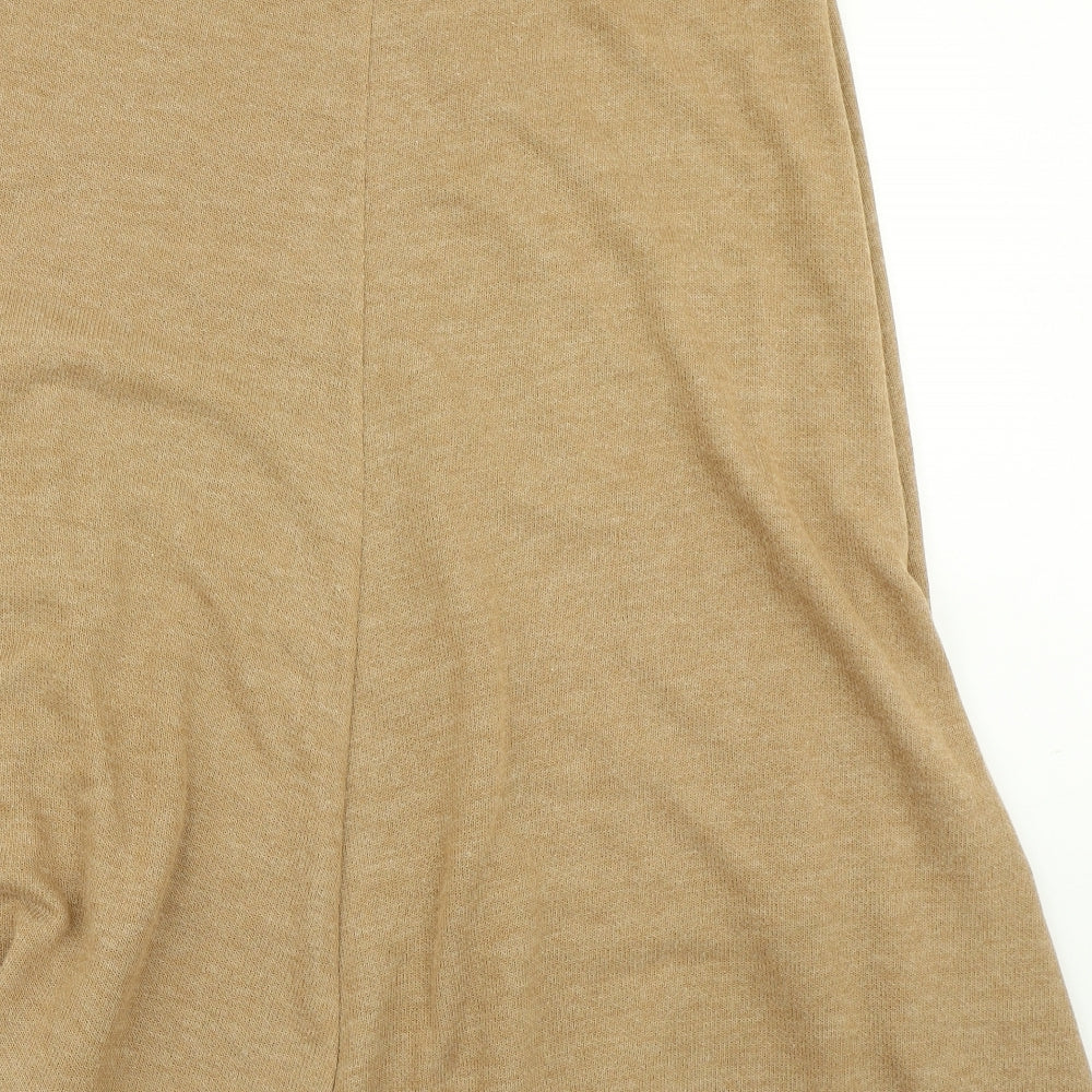 M&S Collection Womens Brown   Flare Skirt Size 16