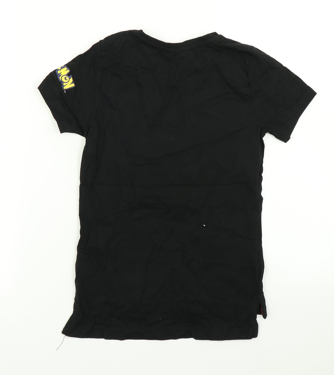 Primark Boys Black   Basic T-Shirt Size 7-8 Years