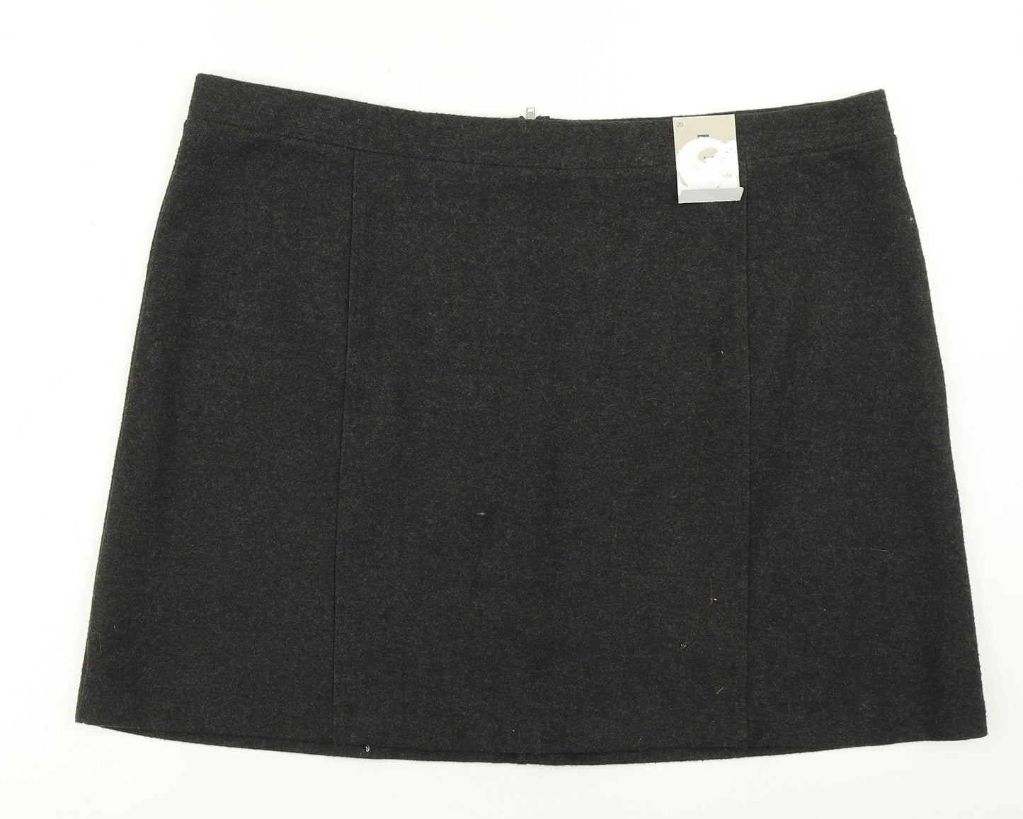 TU Womens Grey   A-Line Skirt Size 20