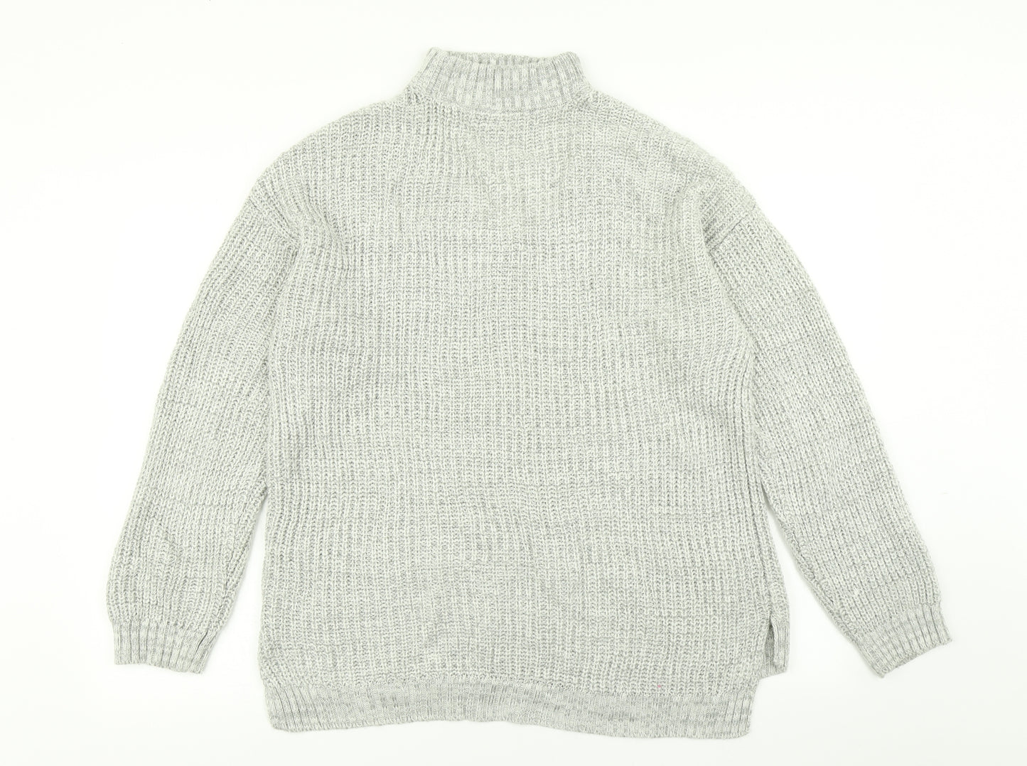 Atmosphere Womens Grey  Knit Pullover Jumper Size 12  - Cut Out