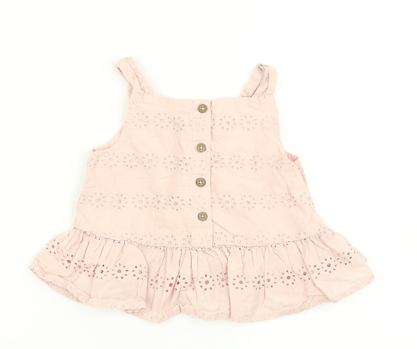 F&F Girls Pink   Basic Tank Size 2-3 Years