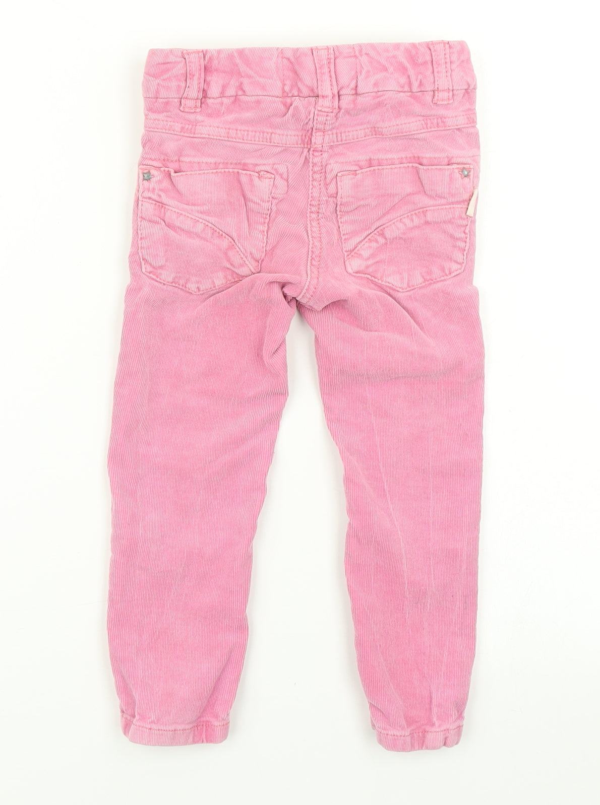 NEXT Girls Pink  Corduroy Chino Trousers Size 3 Years