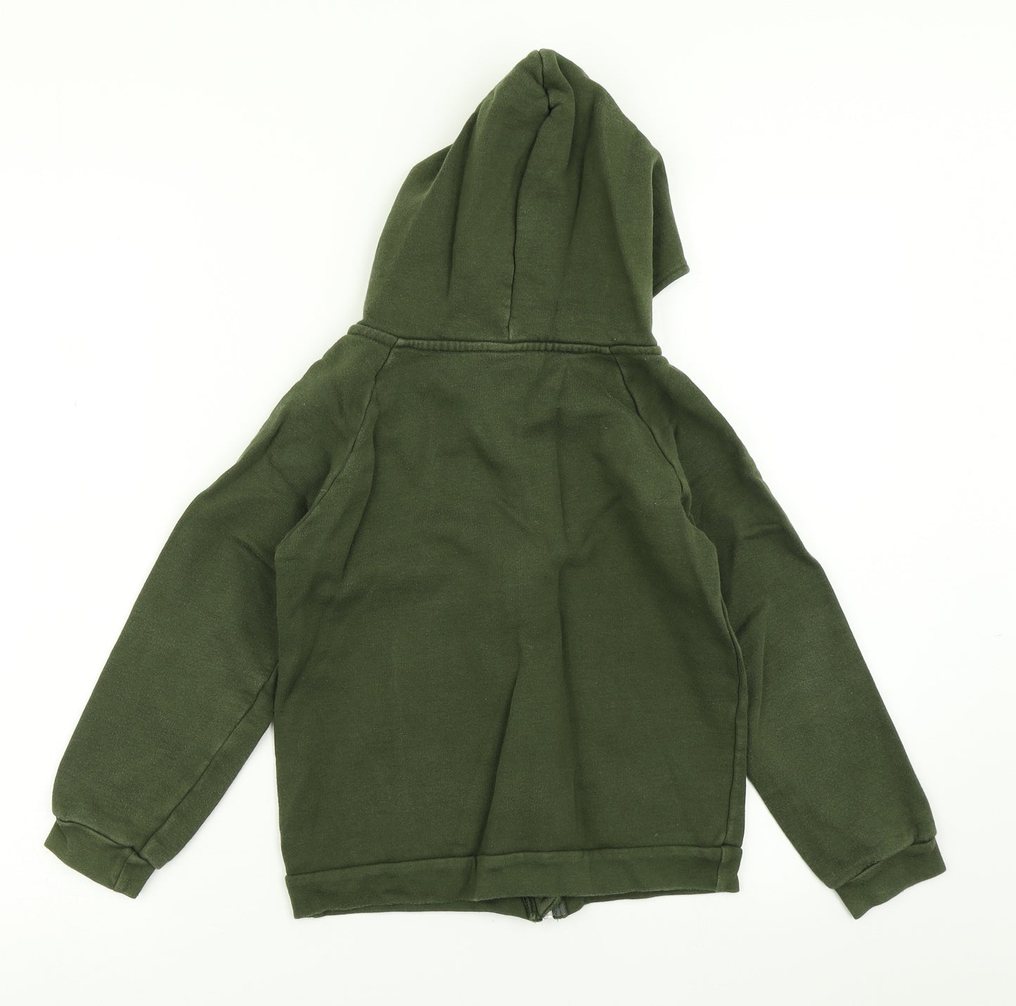 Popupshop Boys Green   Full Zip Hoodie Size 8-9 Years