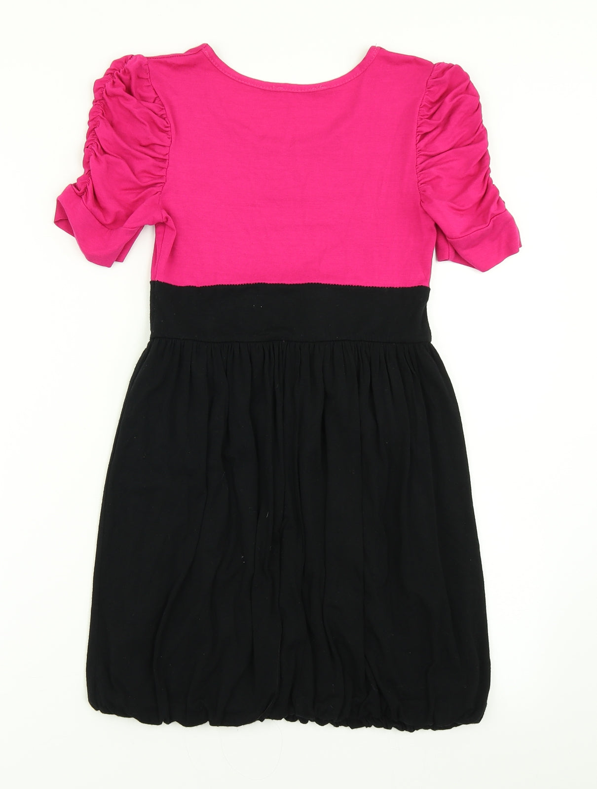 Tammy Girls Pink Colourblock  Skater Dress  Size 10-11 Years