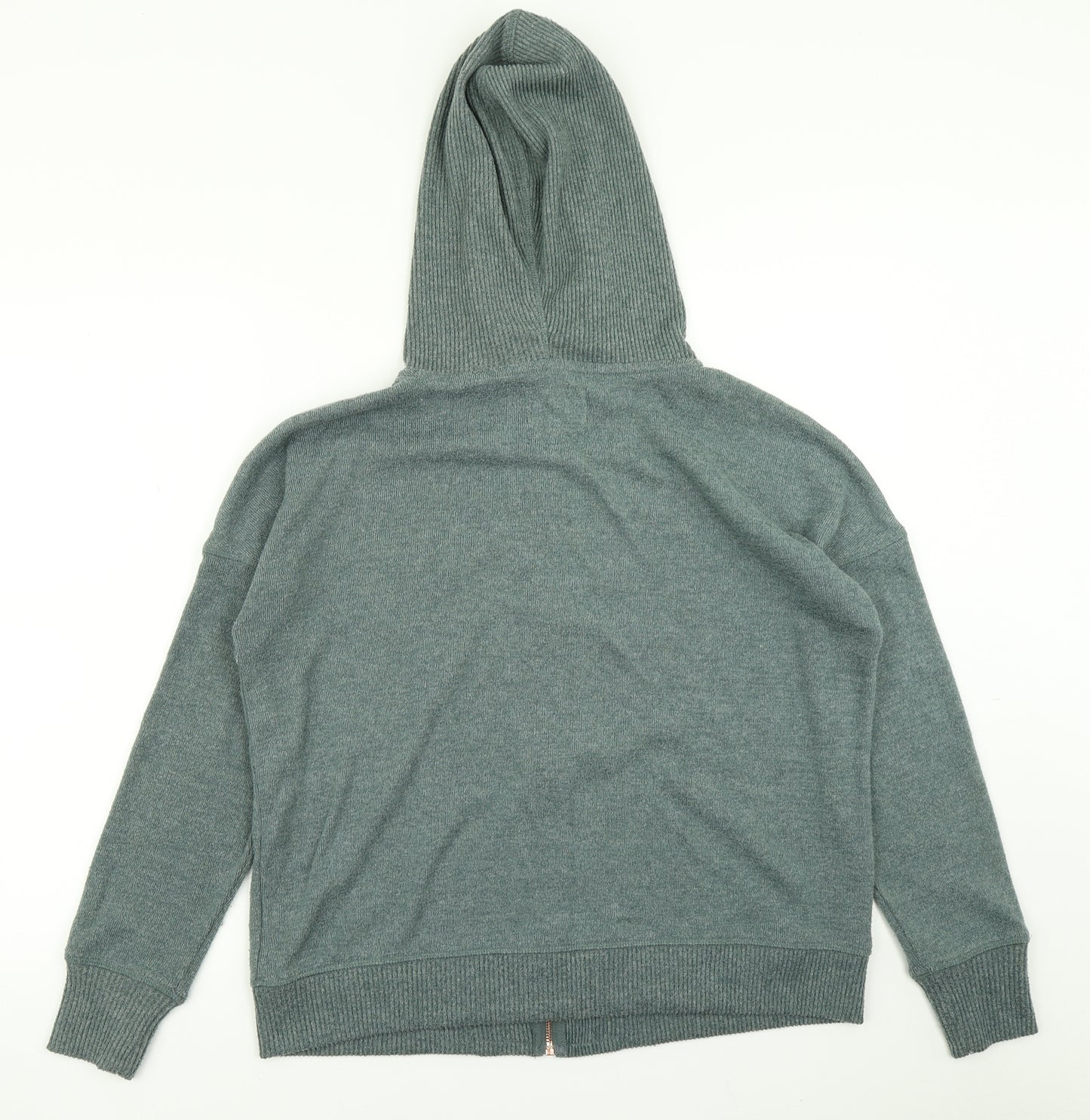 NEXT Womens Green   Full Zip Hoodie Size 12