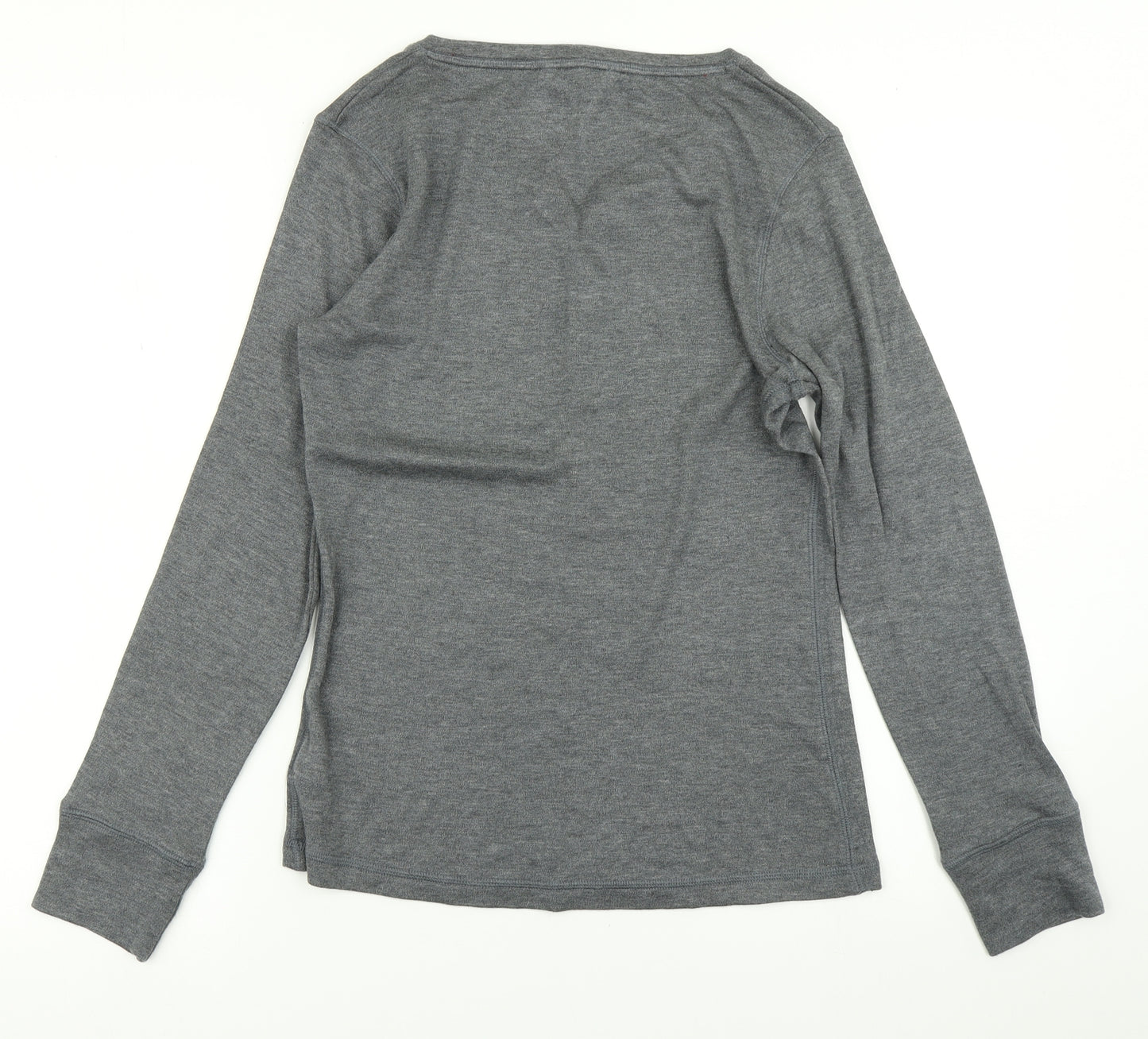 M&S Collection Womens Grey   Basic T-Shirt Size 10