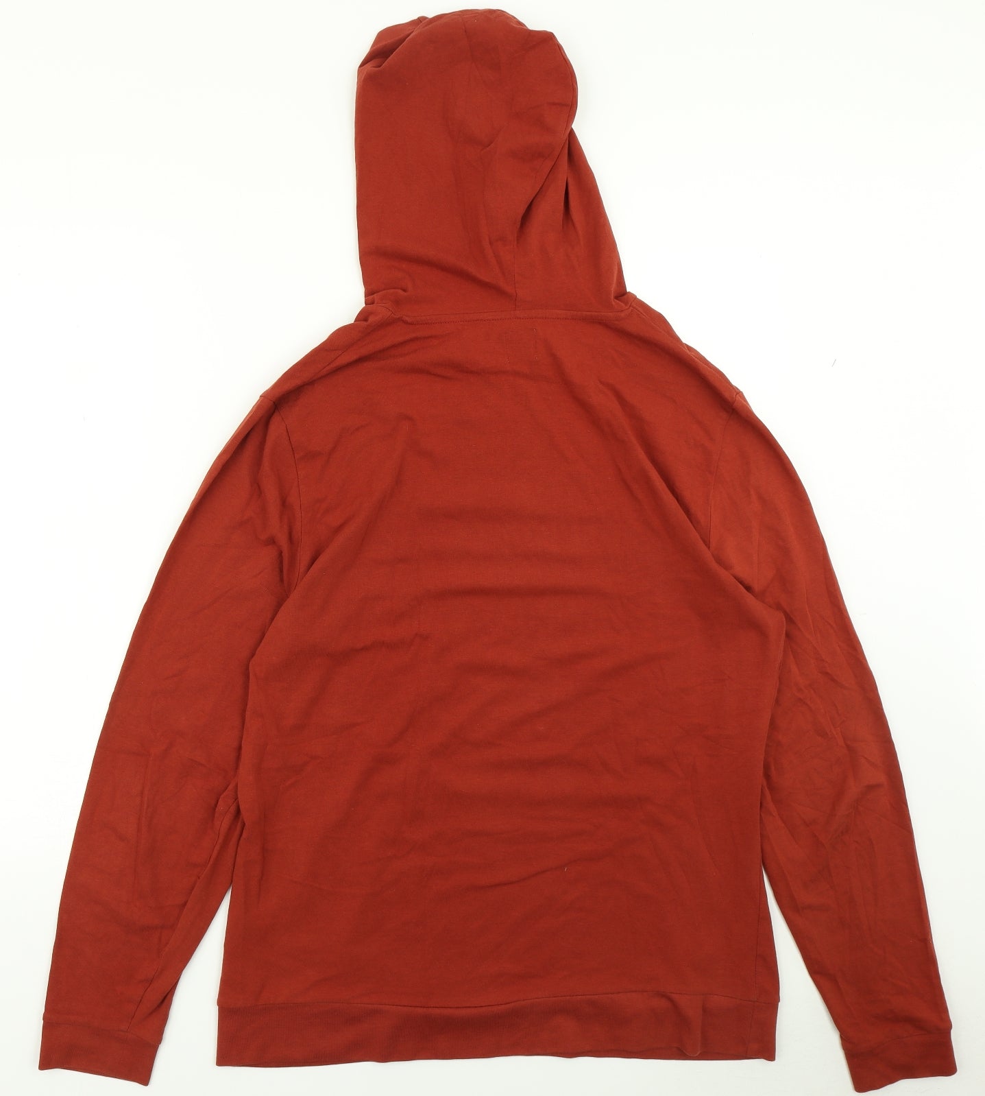 ASOS Mens Orange   Pullover Hoodie Size XL