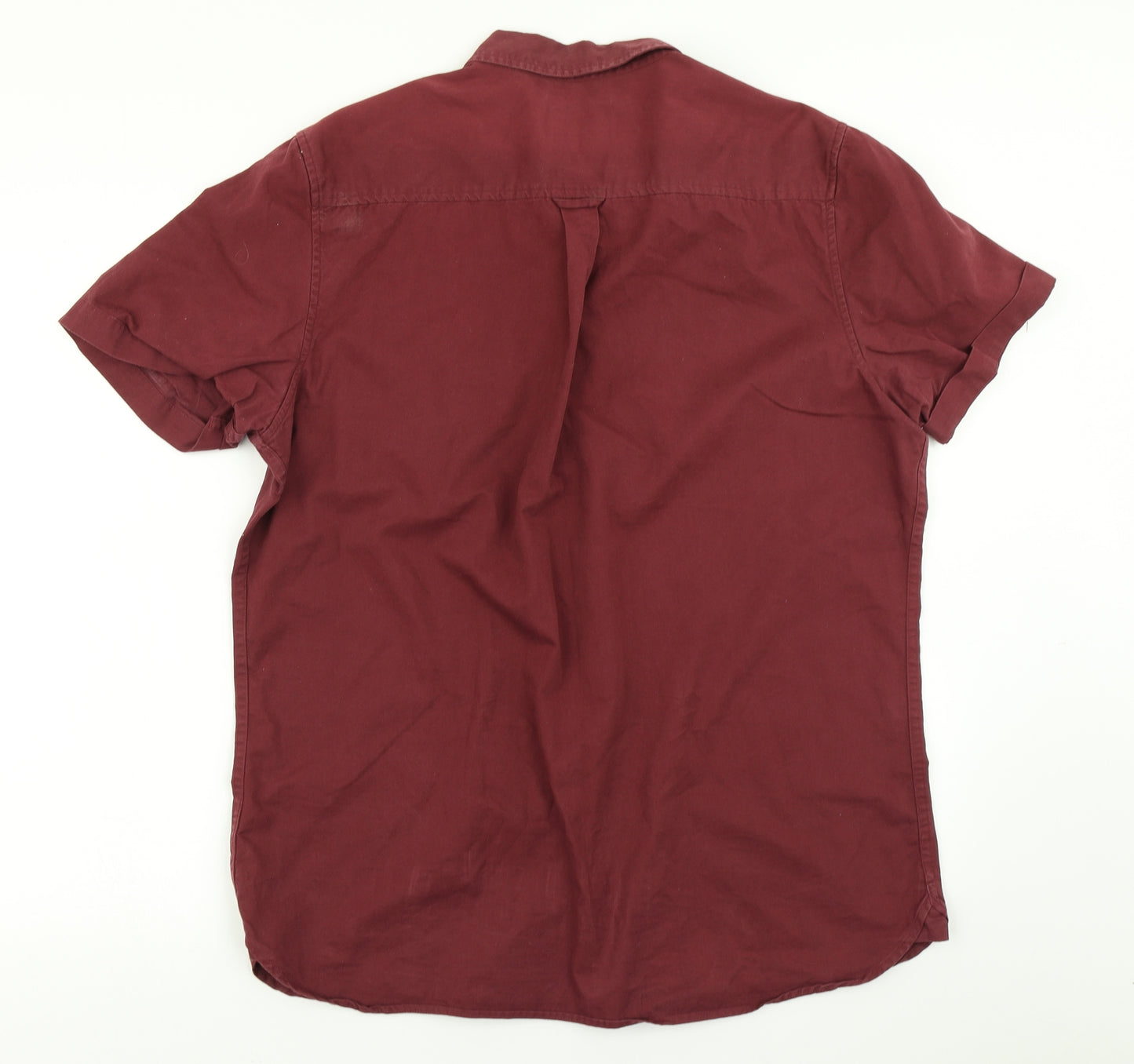 ASOS Mens Red    Button-Up Size L