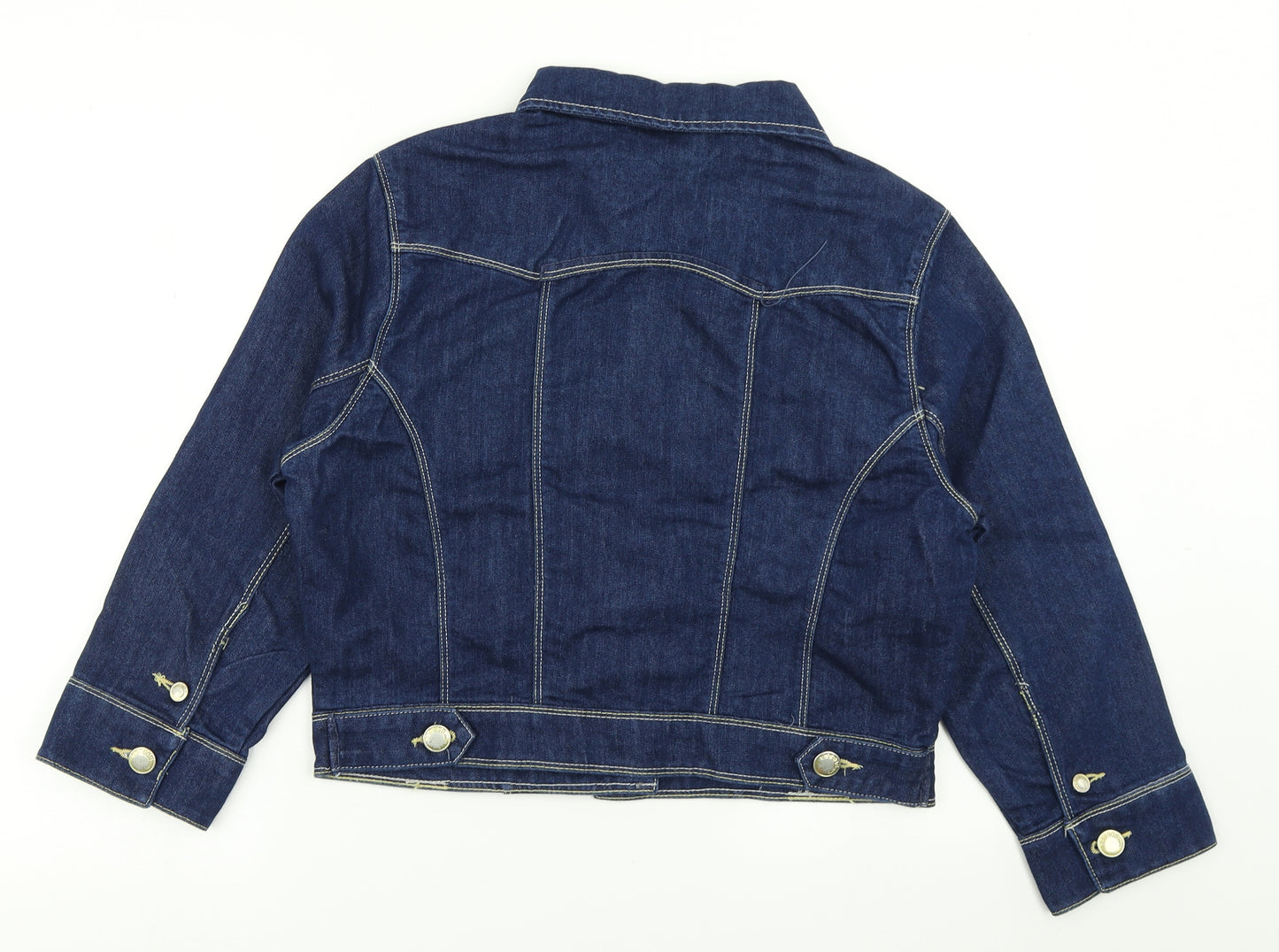 New Look Womens Blue  Denim Jacket  Size 14