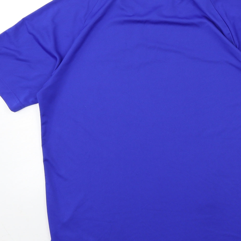 adidas Mens Blue    T-Shirt Size S