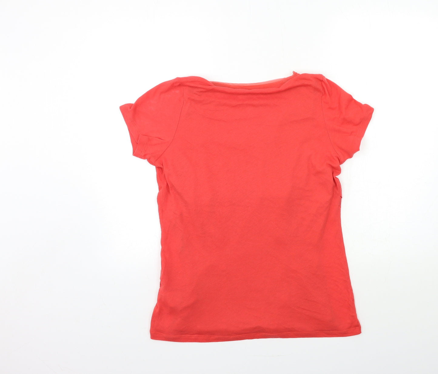 Reebok Womens Red   Basic T-Shirt Size M