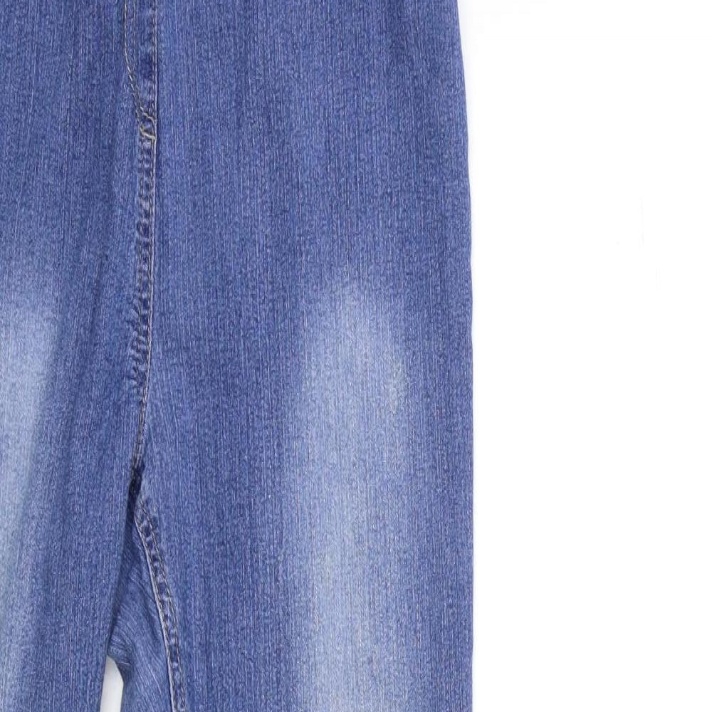 TU Womens Blue  Denim Jegging Jeans Size 14 L30 in