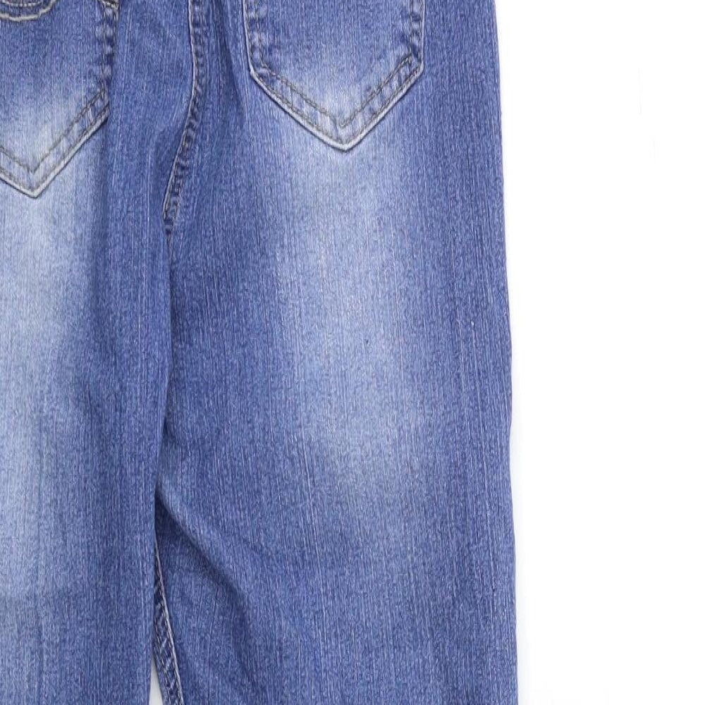 TU Womens Blue  Denim Jegging Jeans Size 14 L30 in