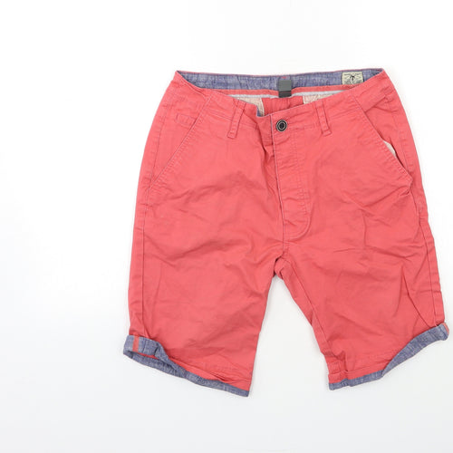 Primark Mens Pink   Chino Shorts Size 30 in