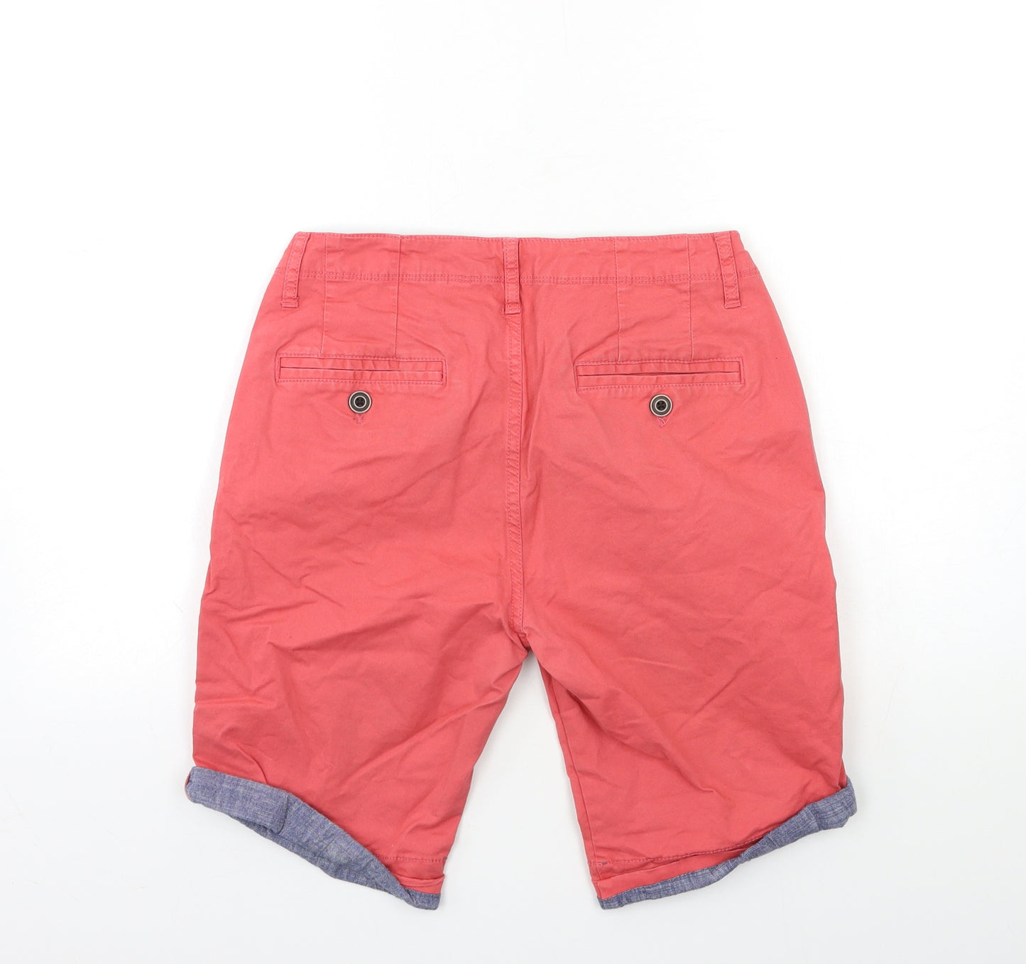 Primark Mens Pink   Chino Shorts Size 30 in