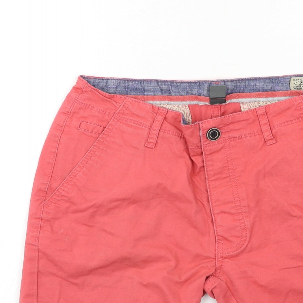 Primark Mens Pink   Chino Shorts Size 30 in