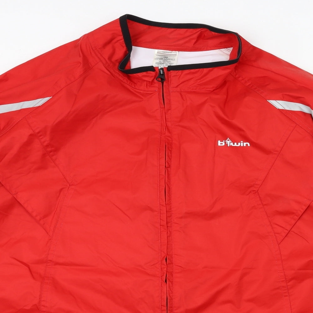 B twin Mens Red   Rain Coat Coat Size 3XL