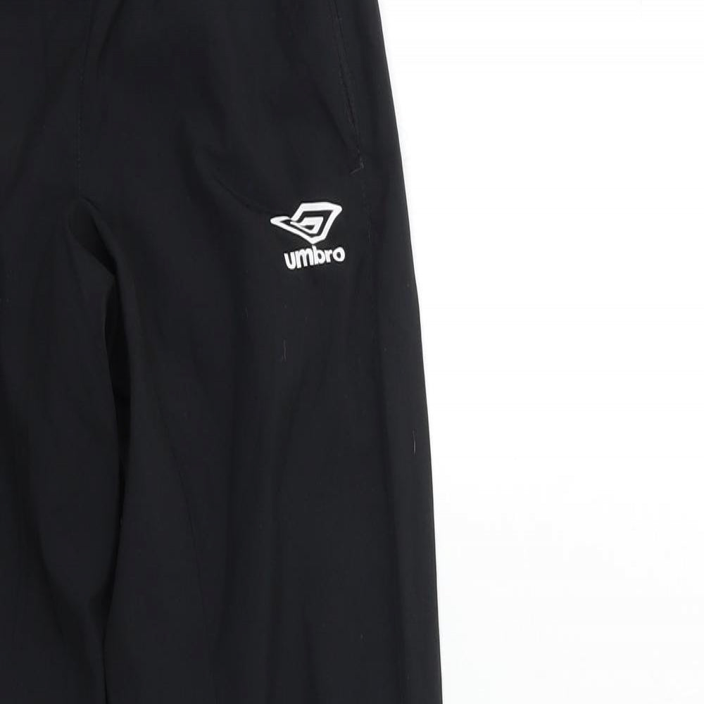 Umbro Boys Black   Sweatpants Trousers Size 11-12 Years
