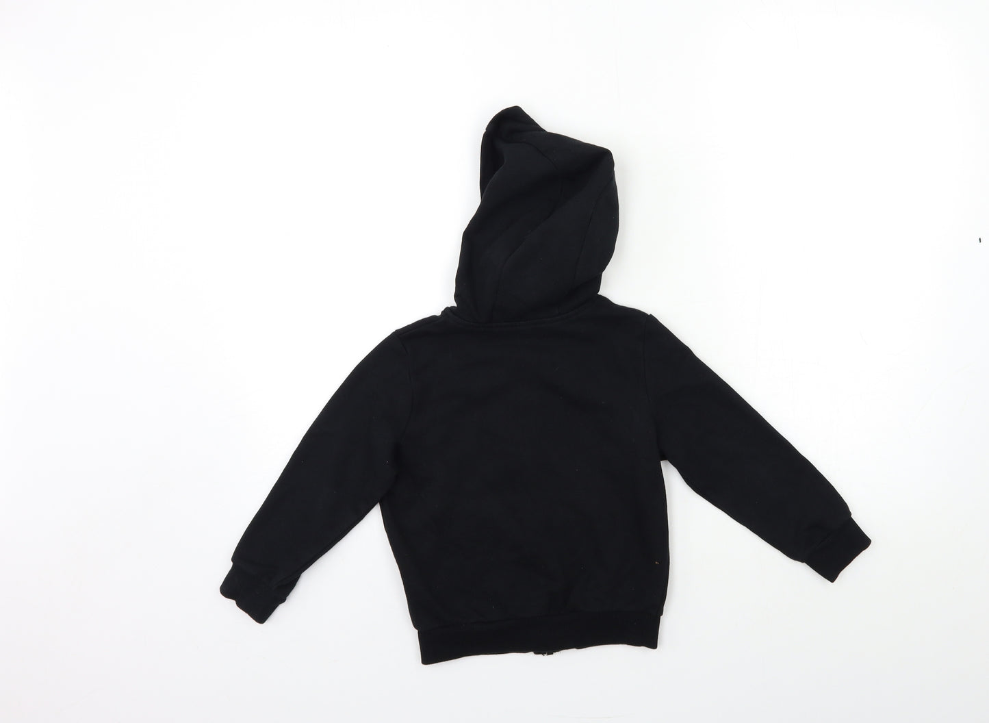 George Boys Black   Full Zip Hoodie Size 4 Years