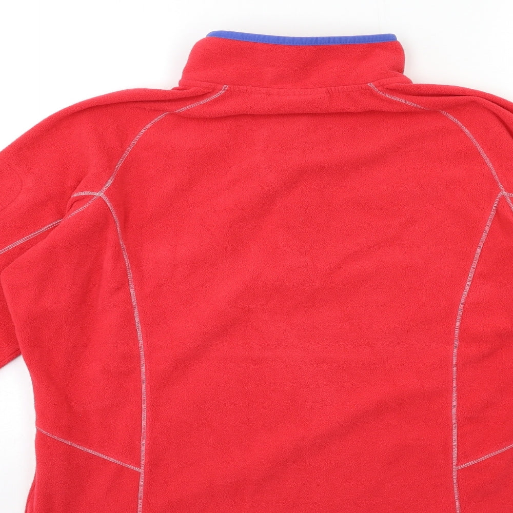 Craghoppers Womens Red  Fleece Jacket  Size 14