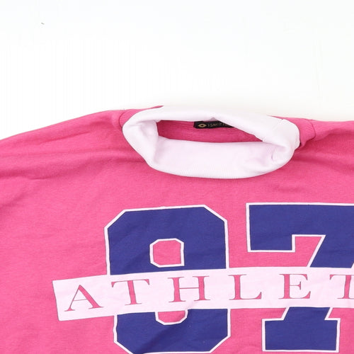 I SAW IT FIRST Womens Pink   Pullover Sweatshirt Size 12