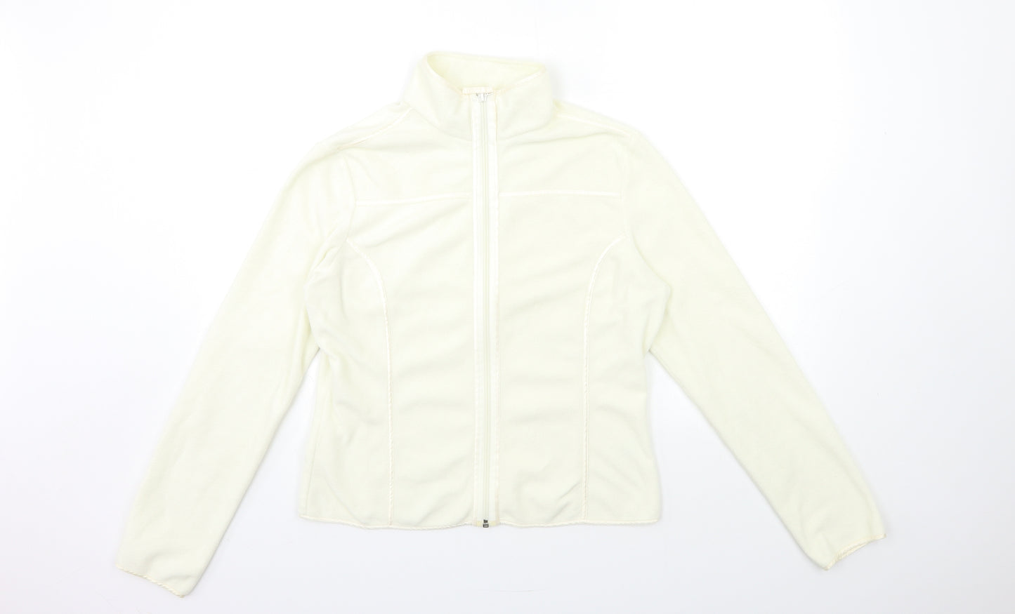 bay Womens Ivory  Fleece Jacket  Size 16