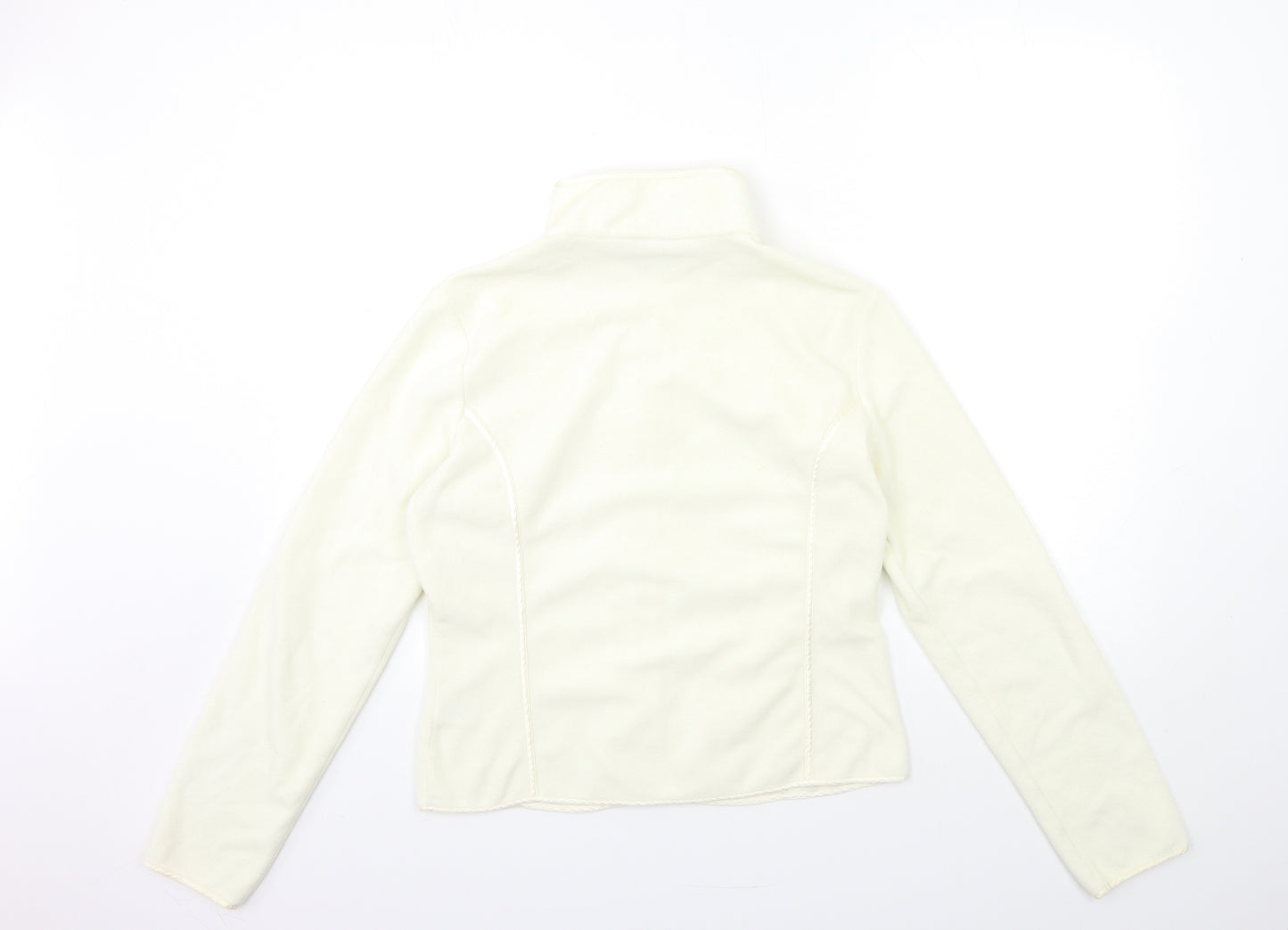 bay Womens Ivory  Fleece Jacket  Size 16