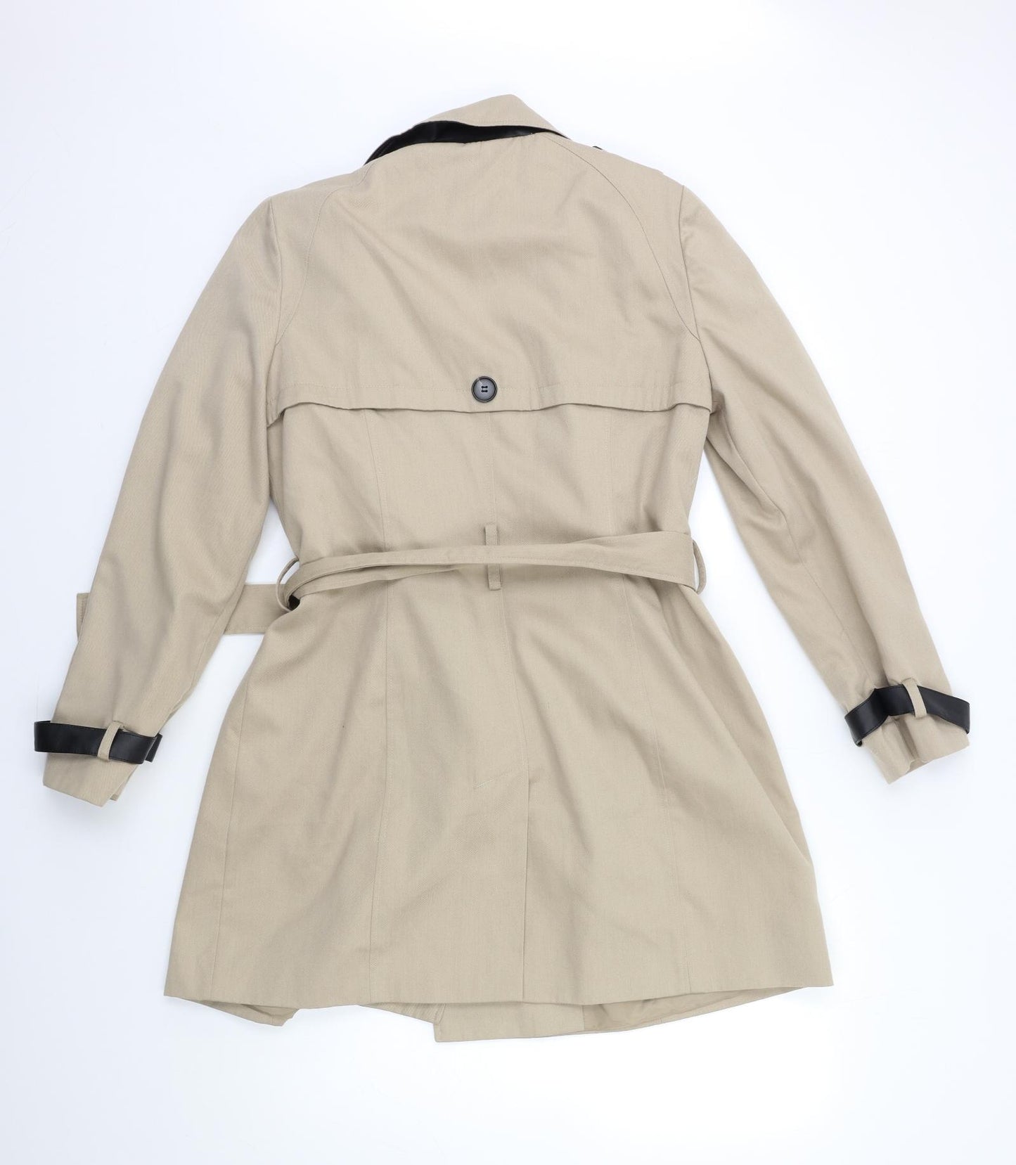 Atmosphere Womens Beige   Trench Coat Coat Size 14