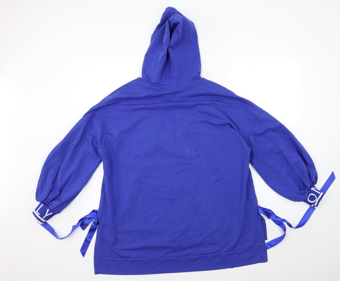 TIMIANI Womens Blue   Pullover Hoodie Size L