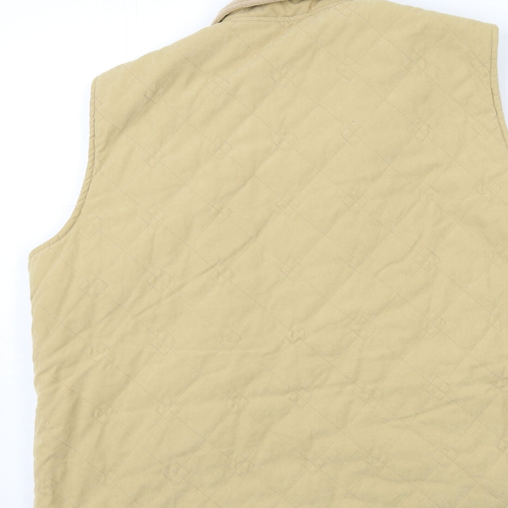 Preworn Womens Beige   Gilet Coat Size 18