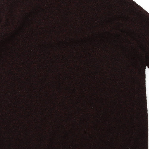 H&M Womens Red  Knit Cardigan Jumper Size XS
