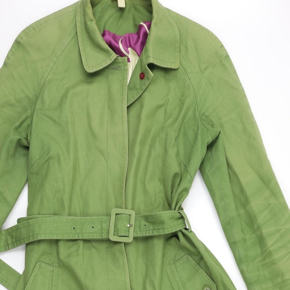 Untold Womens Green   Overcoat Coat Size 14