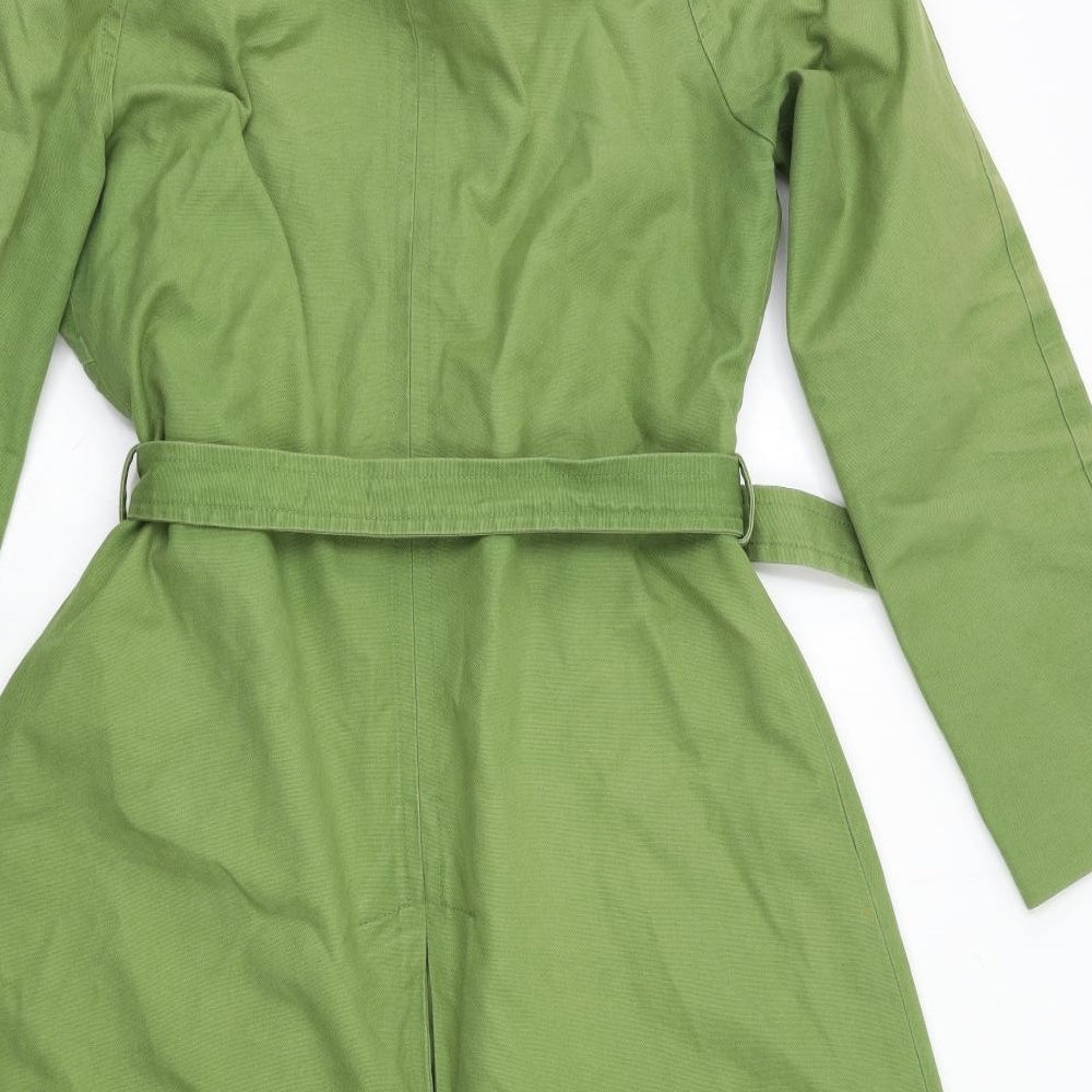 Untold Womens Green   Overcoat Coat Size 14
