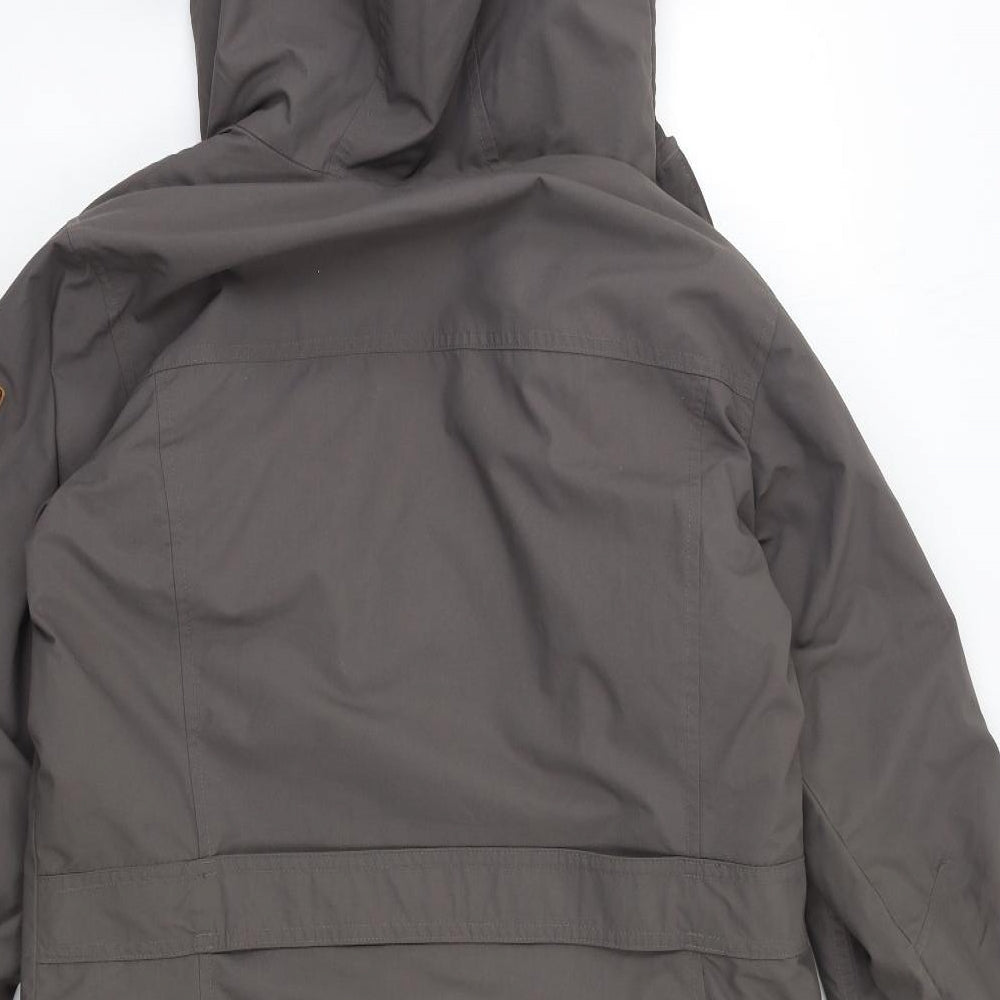 Columbia Mens Grey   Parka Coat Size L