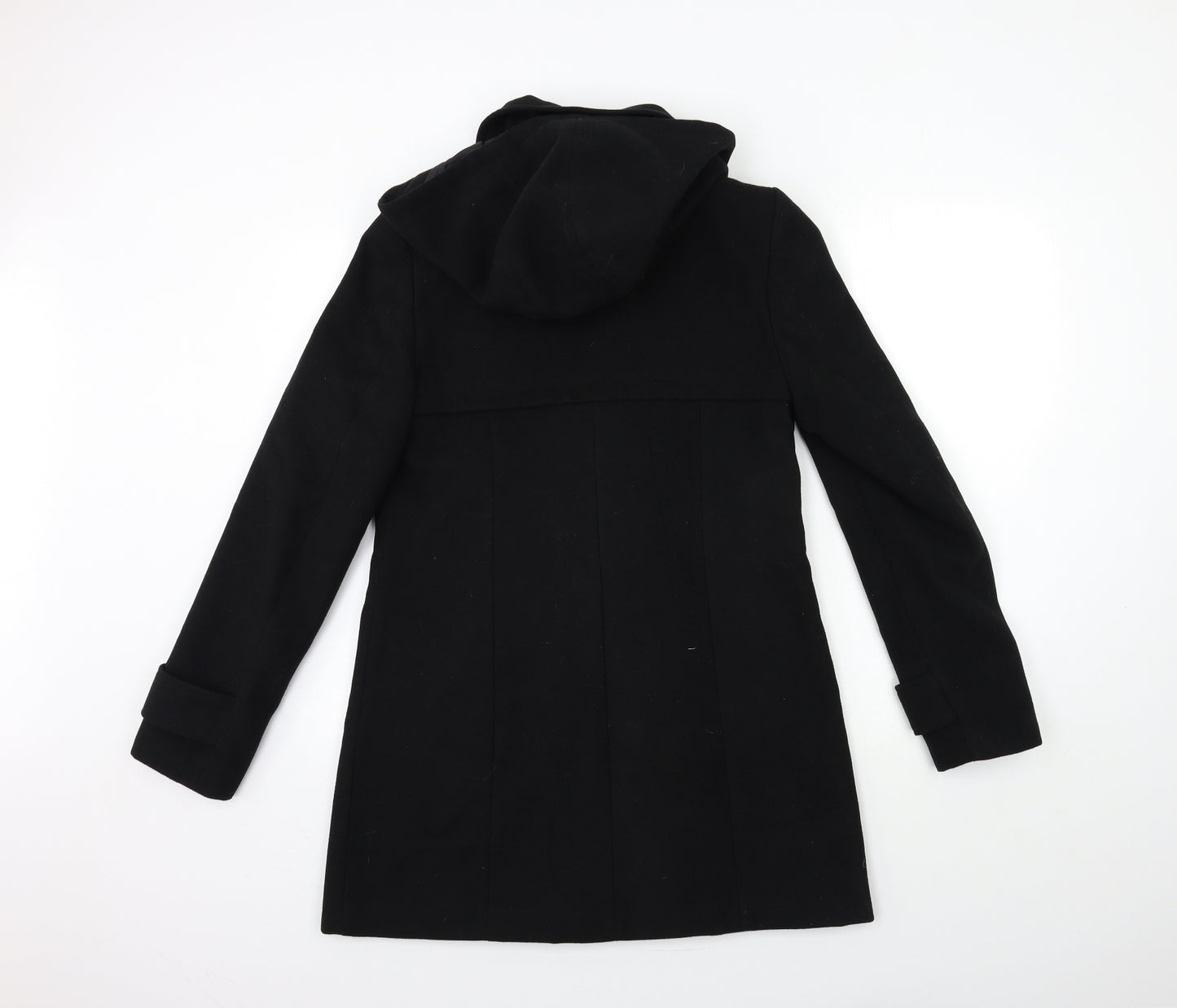 NEXT Womens Black   Overcoat Coat Size 10