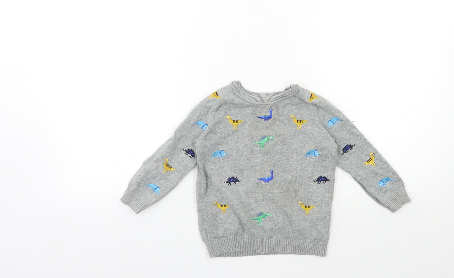 Blue Zoo Baby Grey   Pullover Jumper Size 18-24 Months