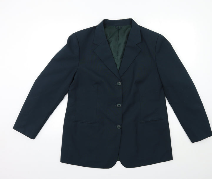 Preworn Mens Blue Jacket Suit Jacket Size 38