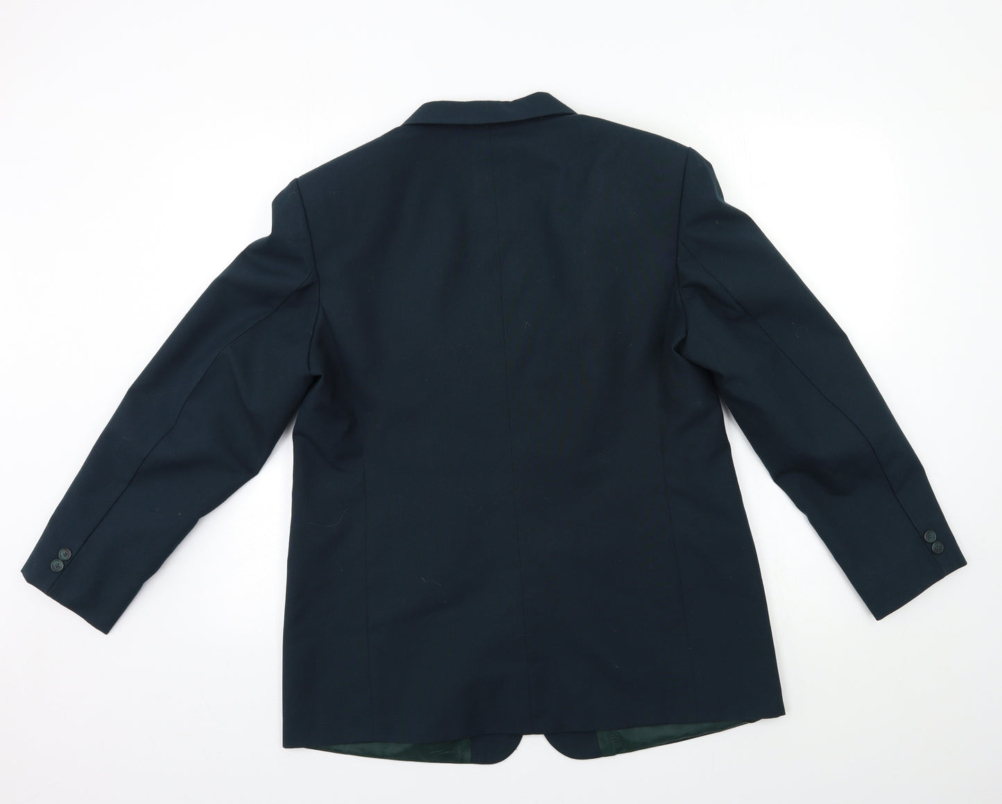 Preworn Mens Blue   Jacket Suit Jacket Size 38