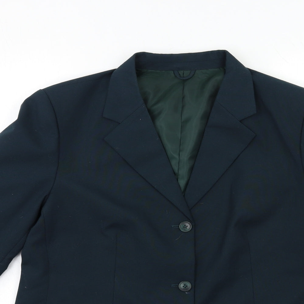 Preworn Mens Blue   Jacket Suit Jacket Size 38