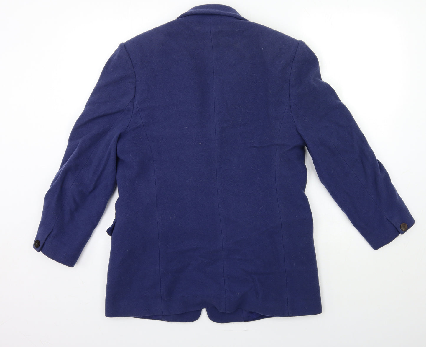 Preworn Mens Blue   Jacket Suit Jacket Size 38