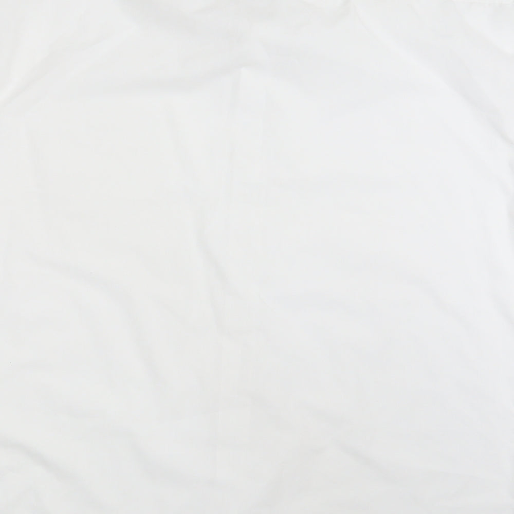 Carlo Santini Mens White    Button-Up Size XL