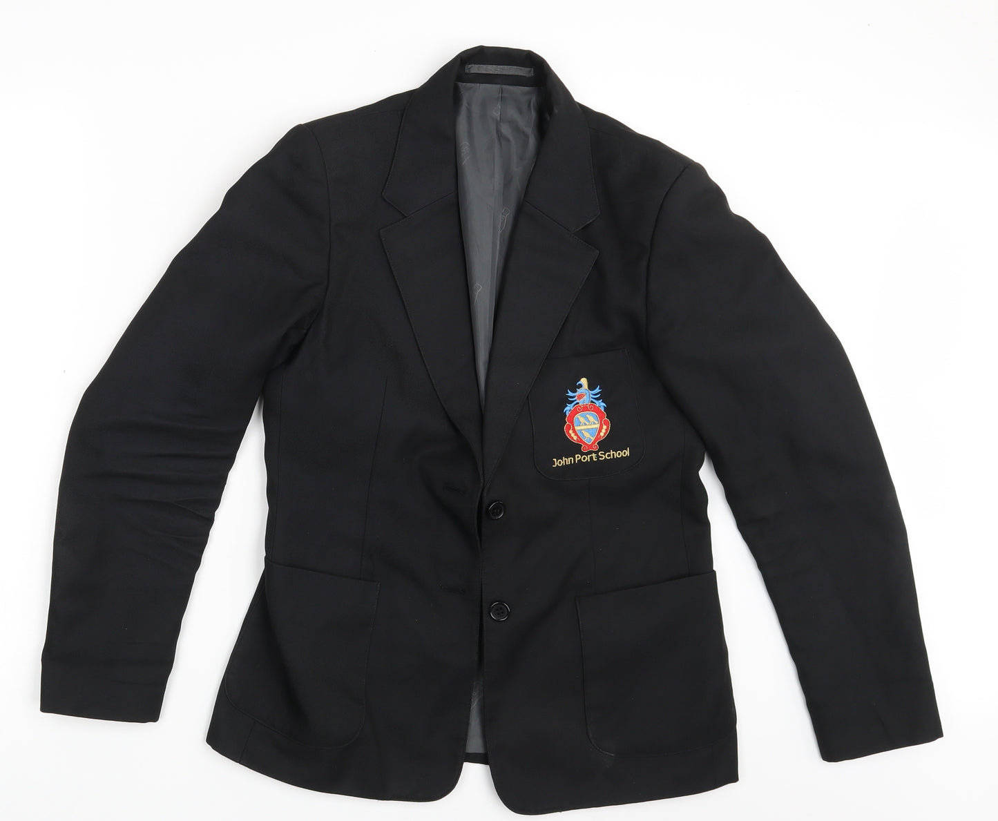 Badger Boys Black   Jacket Blazer One Size  - John Port School