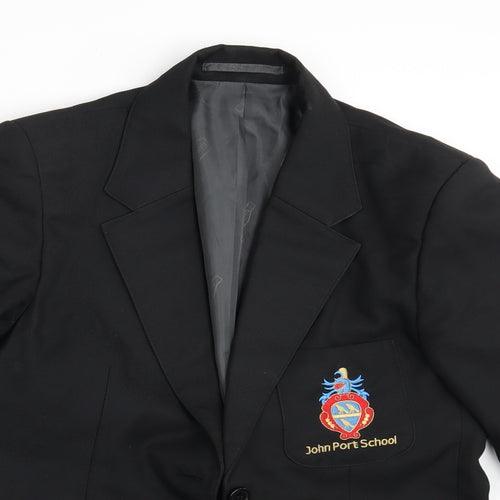 Badger Boys Black   Jacket Blazer One Size  - John Port School