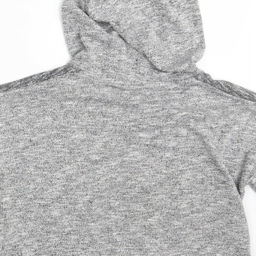 Matalan Girls Grey   Pullover Hoodie Size 11 Years
