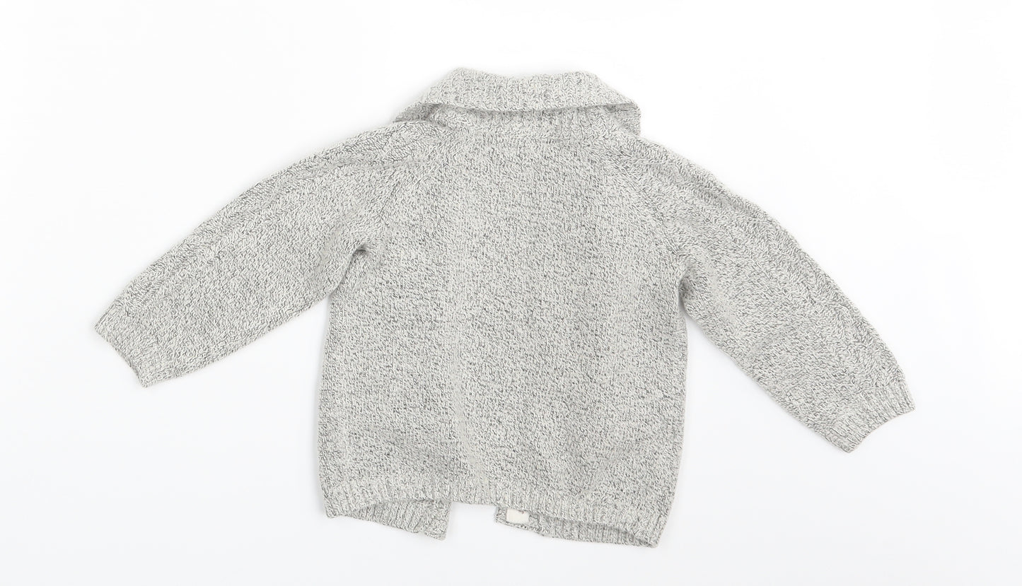 H&M Baby Grey   Cardigan Jumper Size 12-18 Months