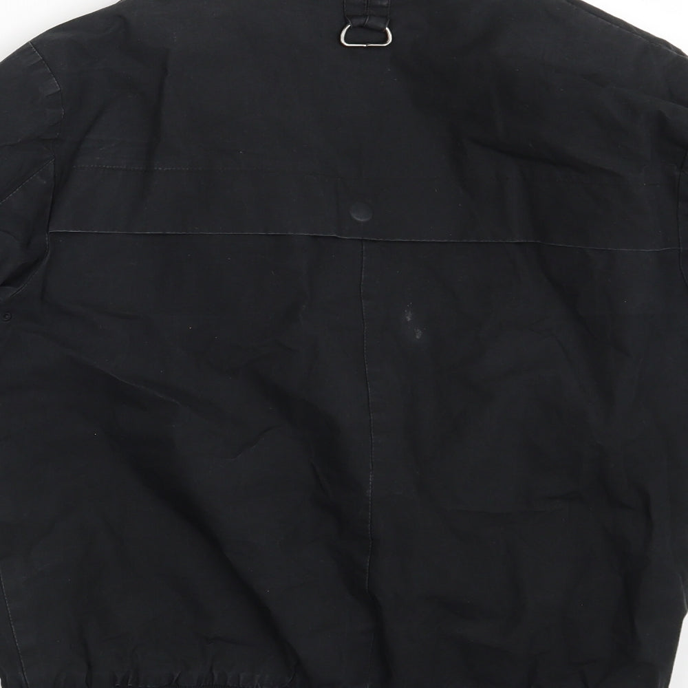 Provider Mens Black   Biker Jacket One Size