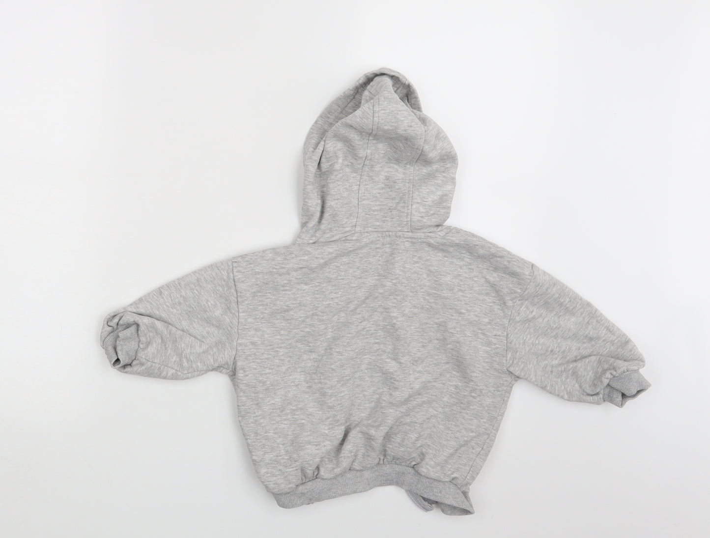 George Girls Grey   Full Zip Jumper Size 24 Months